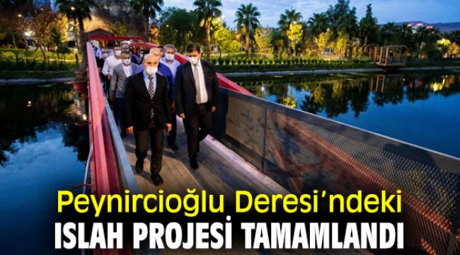 İzmir Büyükşehir Belediyesi, Peynircioğlu Deresi’ndeki ıslah projesini tamamladı!